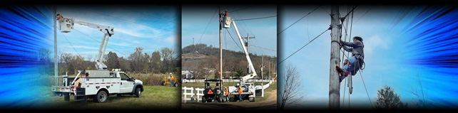 Fiber-Tel Contractors, Inc. Photo Collage